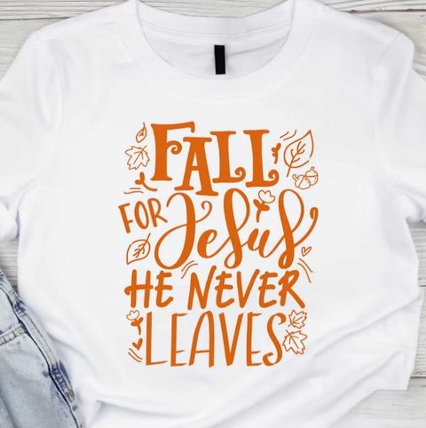 Jesus never leaves